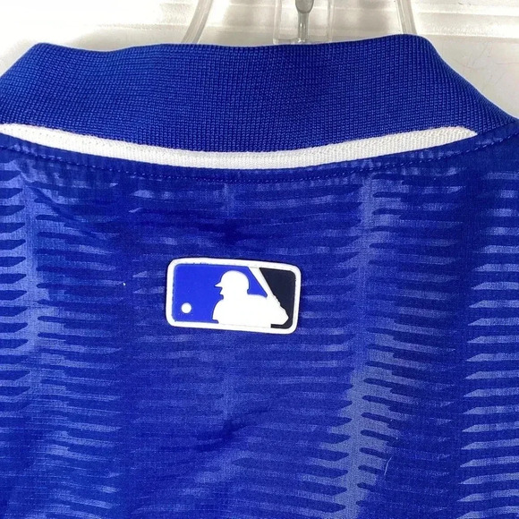 Men's Majestic Royal/Navy Toronto Blue Jays Authentic Collection S/P - Picture 8 of 9